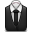 Manager Black Tie - Rose Icon 32x32 png